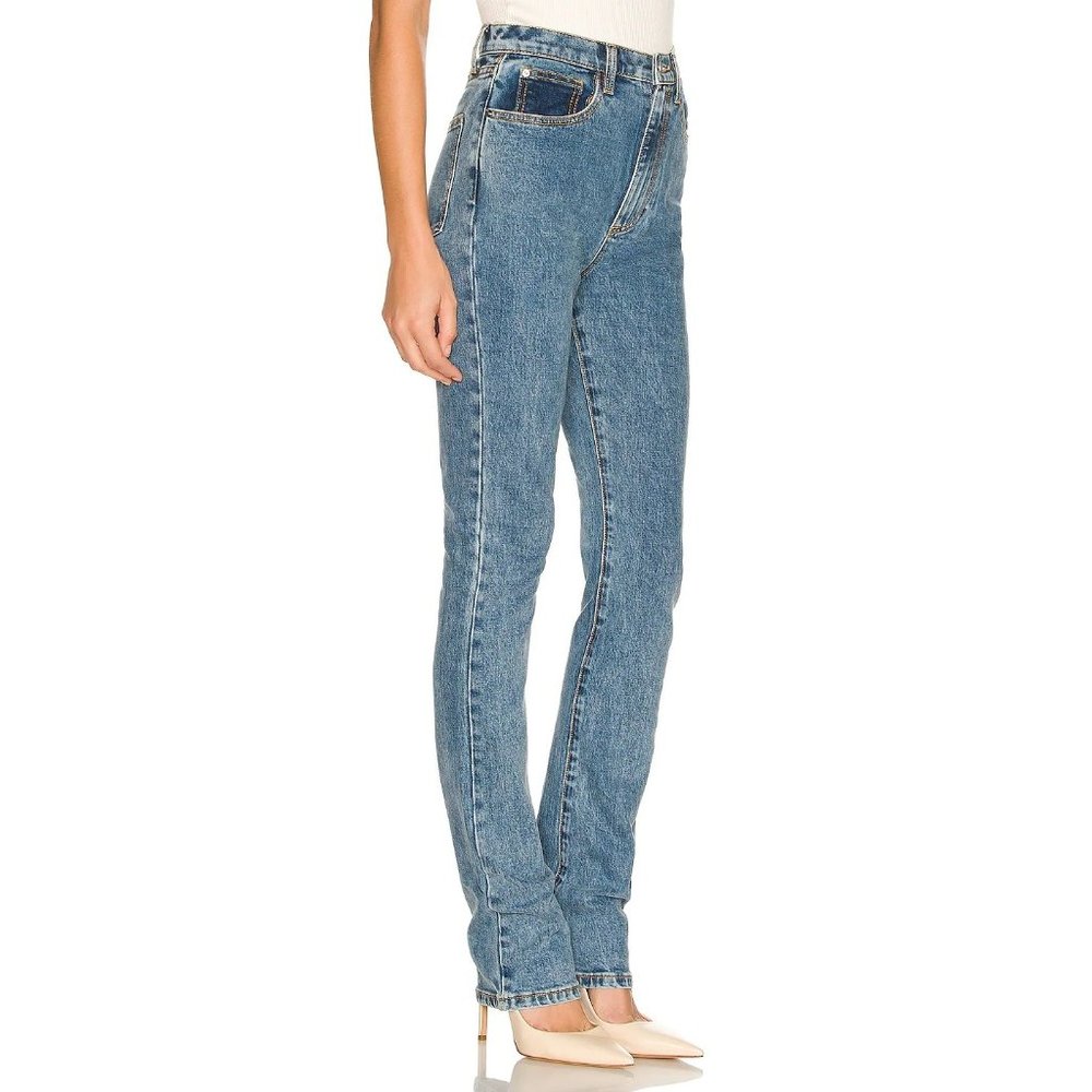 WeWoreWhat Stacked Skinny Stretch Denim Jean NWT Spring St - 29 - Picture 3 of 4